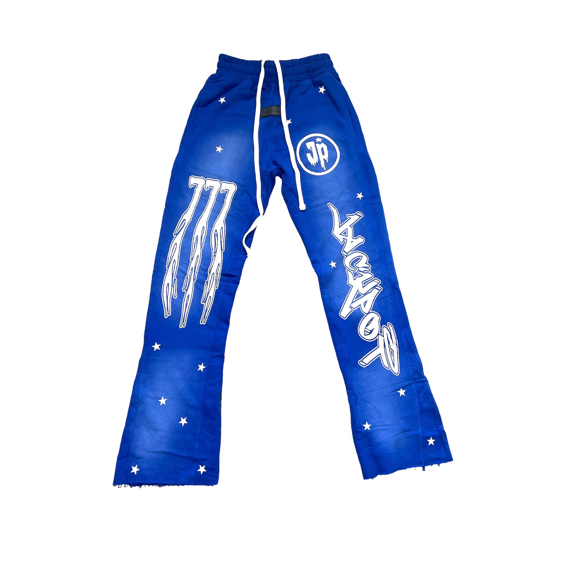 Lucky Latto Flared Sweatpants (BLUE)