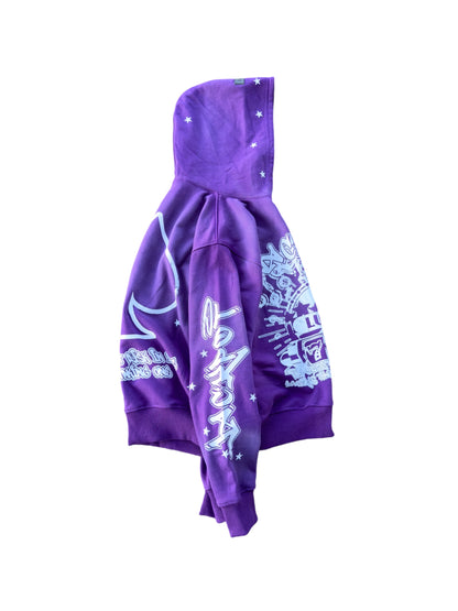 Lucky Latto Hoodie (Purple)