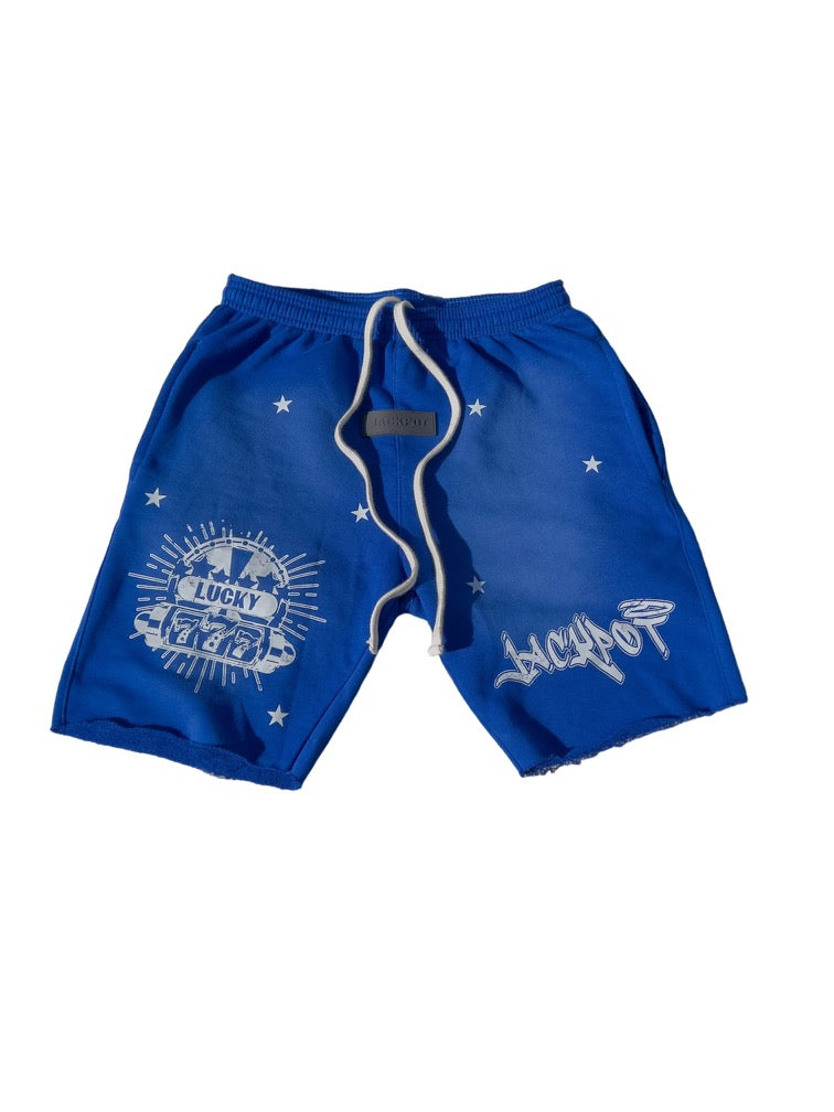 Lucky Latto Shorts (Blue)