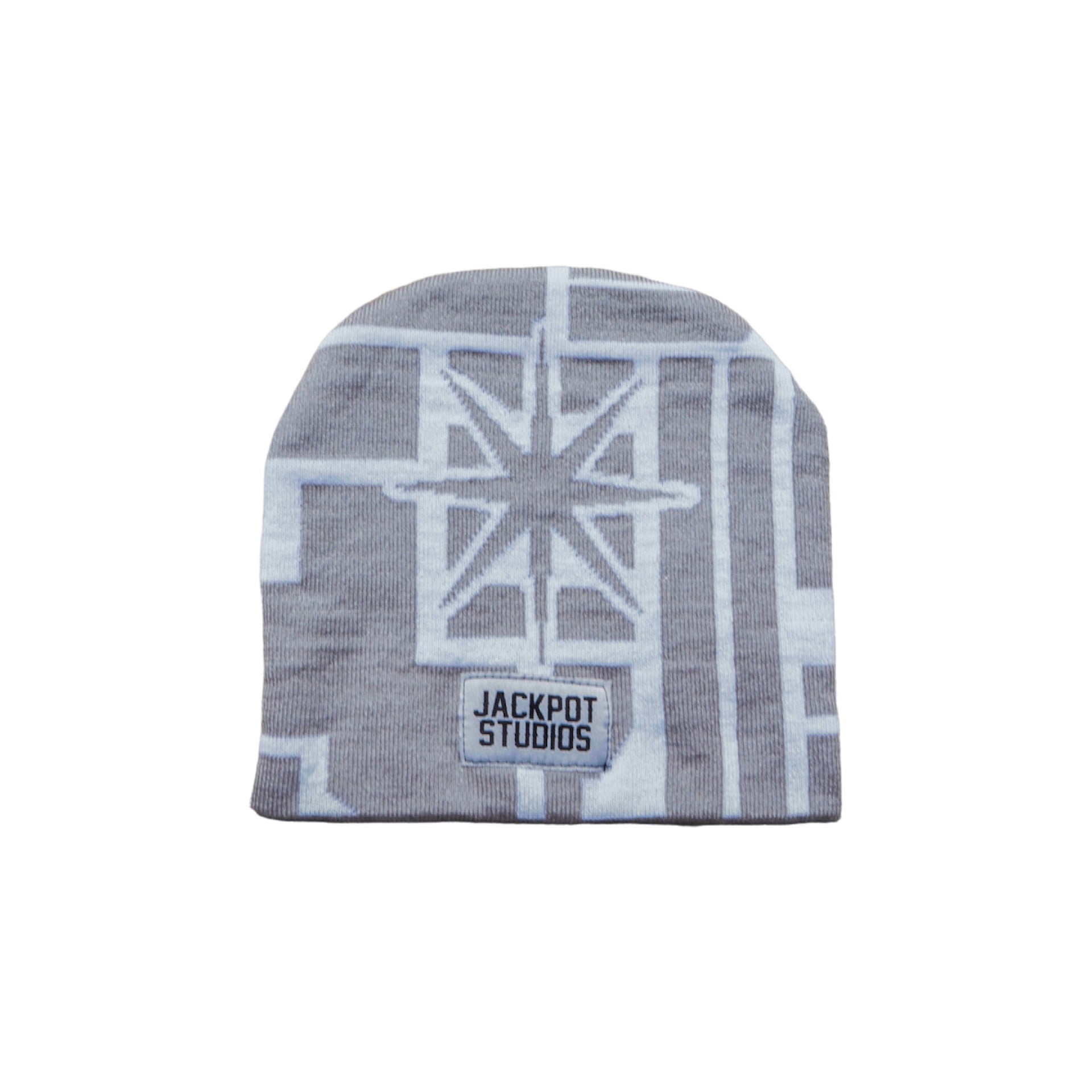 Patch Star Beanie (Grey)