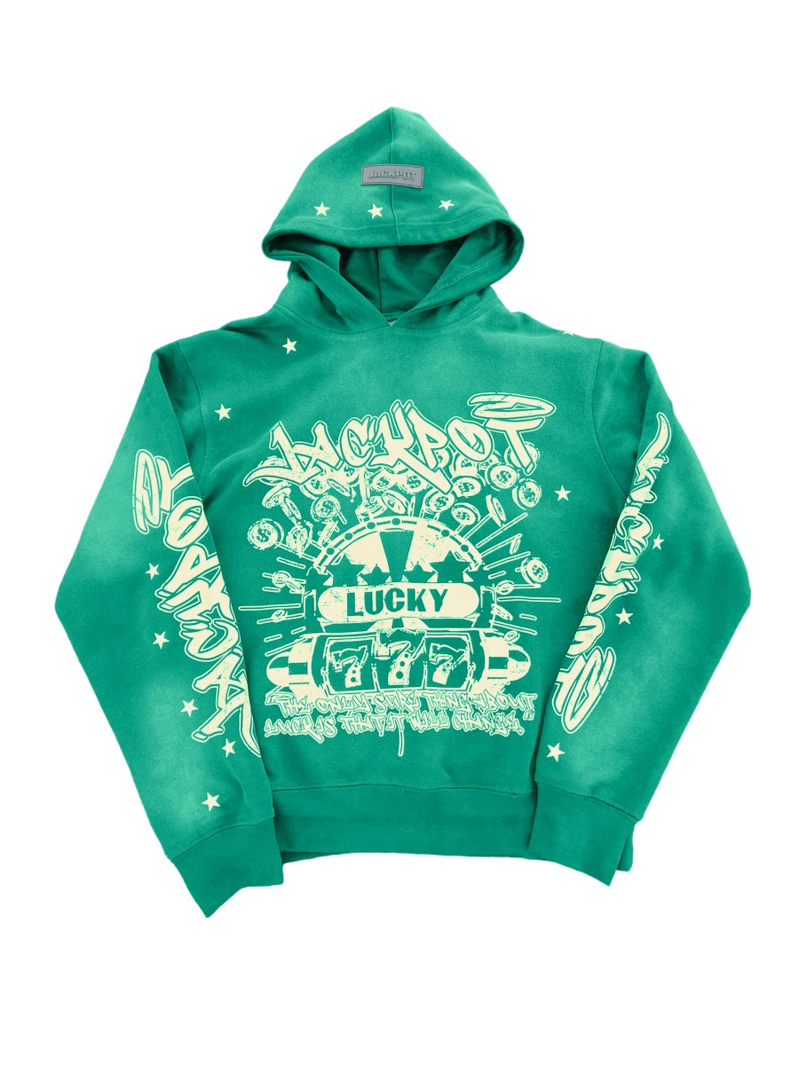 Lucky Latto Hoodie (Green)