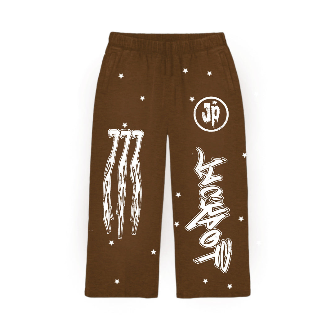 Latto V2 Flared Sweatpants (Brown)