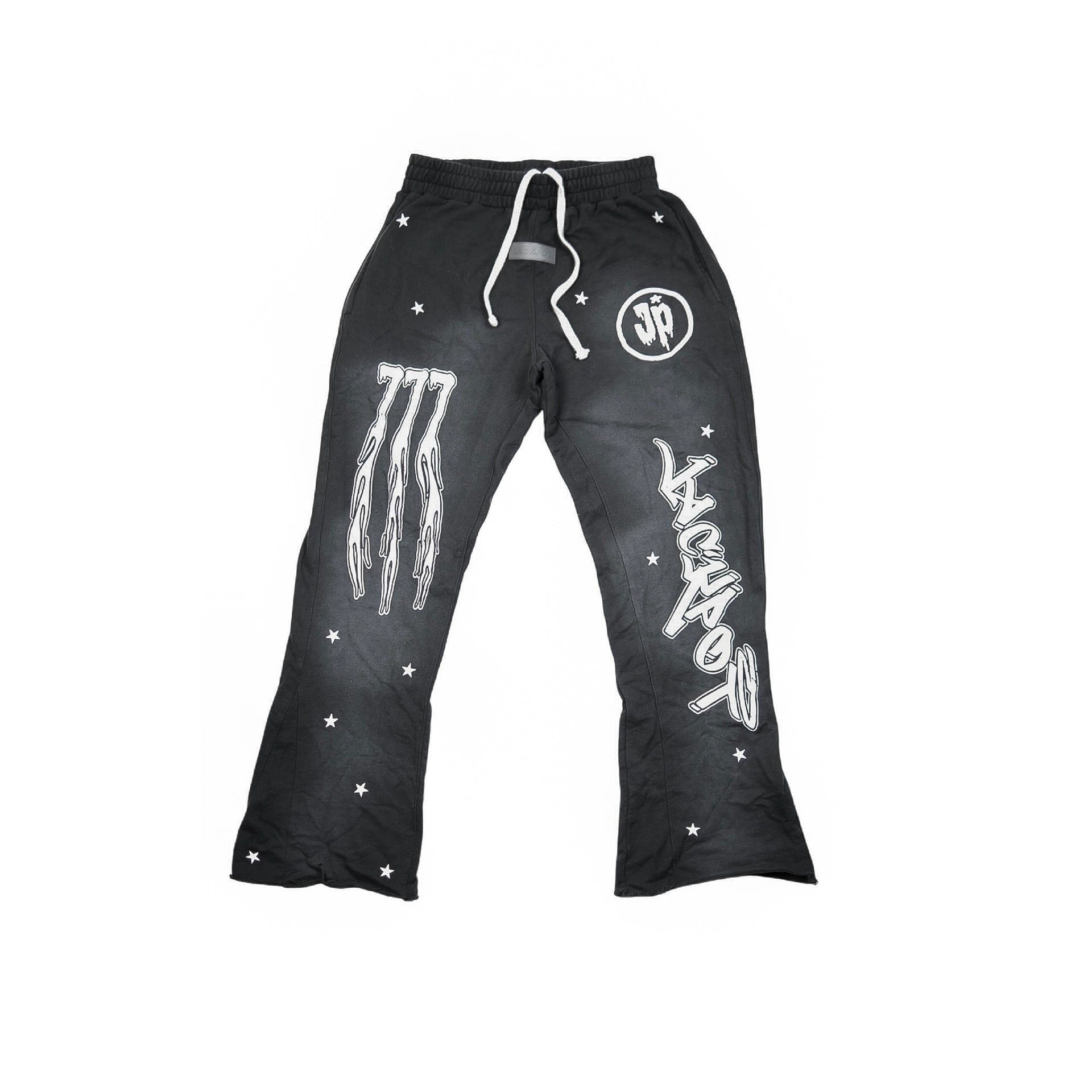 Lucky Latto Flared Sweats (Black)